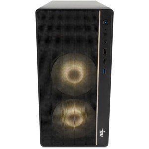 Системный блок iRU Game 510H6SEA MT, AMD Ryzen 5 5600 / 32 ГБ DDR4 / 512 ГБ SSD / NVIDIA GeForce RTX 4060 для ноутбуков (8 Гб) / Без ОС, черный (2073977)