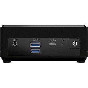 Мини-ПК MSI Cubi N ADL-030XRU, Intel N200 / 8 ГБ DDR4 / 256 ГБ SSD / Intel UHD Graphics / Без ОС, черный (9S6-B0A911-099)