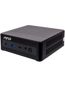Мини-ПК HIPER FACTUM FN2 Nettop, Intel Core i3-1315U / 8 ГБ DDR4 / 256 ГБ SSD / Intel UHD Graphics / Windows 11 Pro, черный (FN2-i31315R8N2I6BWP)