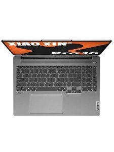 Ноутбук Lenovo Xiaoxin Pro16 AHP9, 16" (2560x1600) OLED 120 Гц/AMD Ryzen 7 8745H/24 ГБ LPDDR5/1024 ГБ SSD/AMD Radeon Graphics/Windows 11 Home, Серый (6942292160724)