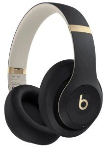 Беспроводные наушники Beats Studio Pro, чёрный/золотой Беспроводные наушники Beats Studio Pro, чёрный/золотой