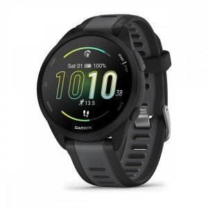 Garmin Forerunner 165 Music черный с серым ремешком, 010-02863-30 Garmin Forerunner 165 Music черный с серым ремешком, 010-02863-30