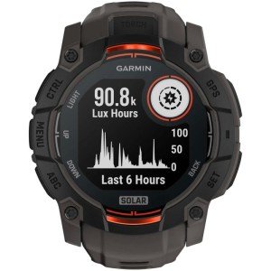 Умные часы Garmin Instinct 3, 50mm, Solar Black with Charcoal Band (010-02935-00) Умные часы Garmin Instinct 3, 50mm, Solar Black with Charcoal Band (010-02935-00)