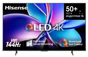 Телевизор Hisense 75U7Q PRO 2025 (Черный, 75") Телевизор Hisense 75U7Q PRO 2025 (Черный, 75")