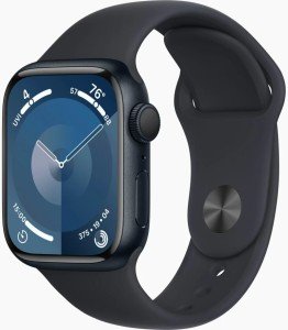 Умные часы Apple Watch Series 9 45 мм, Aluminium Case GPS, черный Умные часы Apple Watch Series 9 45 мм, Aluminium Case GPS, черный