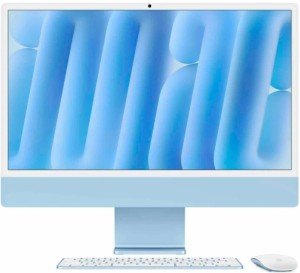 Моноблок Apple iMac 24 2024 (MWV33), 16/512 GB, Blue Моноблок Apple iMac 24 2024 (MWV33), 16/512 GB, Blue