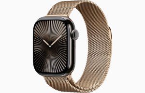 Смарт-часы Apple Watch Series 10 Титановый корпус 42 мм, цвет Gold, Milanese Loop, S/M Смарт-часы Apple Watch Series 10 Титановый корпус 42 мм, цвет Gold, Milanese Loop, S/M