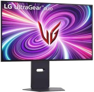 Монитор LG 31.5" 32GS95UV-B Ultra HD 4K OLED черный 32GS95UV-B.ARUZ