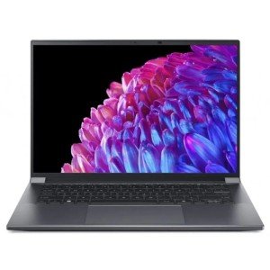 Ноутбук Acer Swift X SFX14-72G-76LG (NX.KR8CD.001) Steel Grey Core Ultra 7 155H/16G/512G SSD/14.5" 2.8K (2880x1800) OLED 120Hz/NV RTX4060 8G/WiFi/BT/Win11
