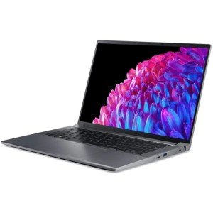 Ноутбук Acer Swift X SFX14-72G-76LG (NX.KR8CD.001) Steel Grey Core Ultra 7 155H/16G/512G SSD/14.5" 2.8K (2880x1800) OLED 120Hz/NV RTX4060 8G/WiFi/BT/Win11