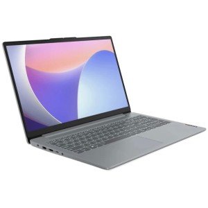 Ноутбук Lenovo IdeaPad Slim 3 15IRU8, 15.6" (1920x1080) TN/Intel Core i3-1315U/8 ГБ DDR5/256 ГБ SSD/Intel UHD Graphics/Без системы, Серый (82X700BVPS)