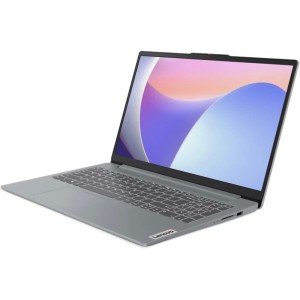Ноутбук Lenovo IdeaPad Slim 3 15IRU8, 15.6" (1920x1080) TN/Intel Core i3-1315U/8 ГБ DDR5/256 ГБ SSD/Intel UHD Graphics/Без системы, Серый (82X700BVPS)