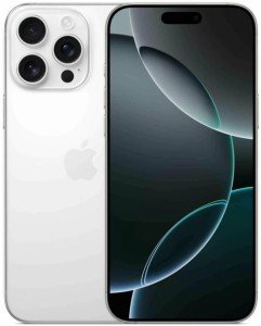 Apple iPhone 16 Pro 1 TB, Dual: nano SIM + eSIM, White Titanium Apple iPhone 16 Pro 1 TB, Dual: nano SIM + eSIM, White Titanium