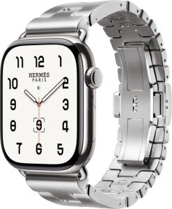 Смарт-часы Apple Watch Series 10 Hermes, 46 мм, титановый корпус, браслет Grand H размер L Смарт-часы Apple Watch Series 10 Hermes, 46 мм, титановый корпус, браслет Grand H размер L