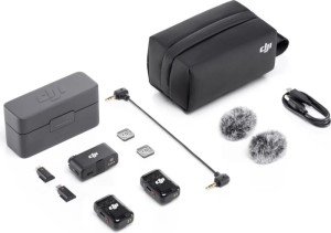 Беспроводной микрофон DJI Mic 2 (2 TX + 1 RX + Charging Case), черный Беспроводной микрофон DJI Mic 2 (2 TX + 1 RX + Charging Case), черный