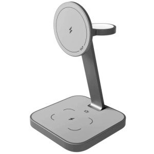 Беспроводная зарядная станция VLP Unity Power MagSafe QI2 3in1 для iPhone/AirPods/Watch Titan Беспроводная зарядная станция VLP Unity Power MagSafe QI2 3in1 для iPhone/AirPods/Watch Titan