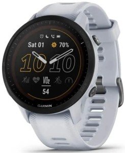 Умные часы Garmin Forerunner 955 Solar Wi-Fi, белый камень Умные часы Garmin Forerunner 955 Solar Wi-Fi, белый камень