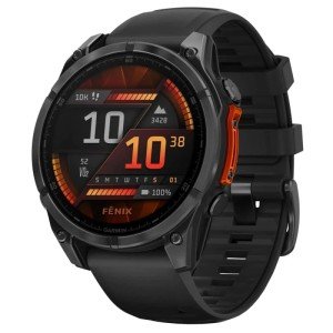 Умные часы Garmin Fenix 8, 47 мм, Amoled Slate Gray/Black, черный Умные часы Garmin Fenix 8, 47 мм, Amoled Slate Gray/Black, черный