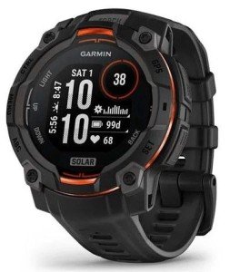 Умные часы Garmin Instinct 3, 45 мм, Solar, Black, черный Умные часы Garmin Instinct 3, 45 мм, Solar, Black, черный