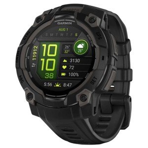 Умные часы Garmin Instinct 3, 45 мм, AMOLED, Black, черный Умные часы Garmin Instinct 3, 45 мм, AMOLED, Black, черный