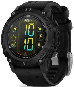Умные часы Garmin Descent G2, Black with Black Band Умные часы Garmin Descent G2, Black with Black Band
