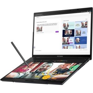 Ноутбук ASUS Zenbook Duo UX8406CA-QL211X 14 FHD OLED/ i9-285H Ultra/32GB/1TB SSD (90NB14X1-M00BD0) Inkwell Gray