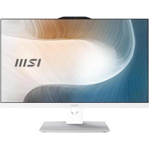Моноблок MSI Modern AM242P 1M-1020XRU, 23.8" (1920x1080) IPS / Intel Core 7 150U / 16 DDR5 / 512 ГБ SSD / Intel Graphics / Без ОС / Клавиатура, мышь, Белый (9S6-AE0722-1020)