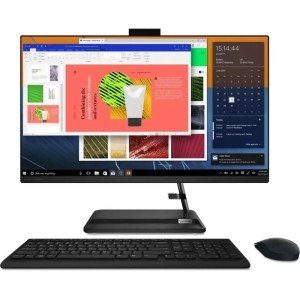 Моноблок Lenovo IdeaCentre AIO 3 27ALC6, 27" (1920x1080) IPS / AMD Ryzen 5 7430U / 16 DDR4 / 512 ГБ SSD / AMD Radeon Graphics / Без ОС / Клавиатура, мышь, Черный (F0FY00P4RU)