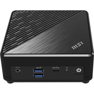 Мини-ПК MSI Cubi N ADL, Intel N200 / 4 ГБ DDR4 / 128 ГБ SSD / Intel UHD Graphics / Windows 11 Pro, черный (9S6-B0A911-211)