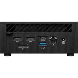 Мини-ПК ASUS MINI PC BAREBONE Ultra-compact, Intel Core i7-13700H / Отсутствует DDR5 / Отсутствует SSD / Intel UHD Graphics / Без ОС, черный (90MR00U2-M008Y0)