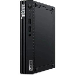 Мини-ПК Lenovo ThinkCentre Tiny M70q-4 slim, Intel Core i5-13400T / 16 ГБ DDR4 / 512 ГБ SSD / Intel UHD Graphics / Без ОС / Клавиатура, мышь, черный (12E4SB6V00)