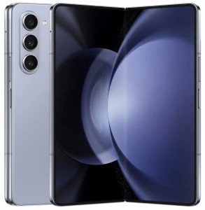 Смартфон Samsung Galaxy Z Fold5 12/512 ГБ, Dual: nano SIM + eSIM, голубой Смартфон Samsung Galaxy Z Fold5 12/512 ГБ, Dual: nano SIM + eSIM, голубой
