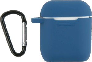 Силиконовый чехол Red Line для AirPods с карабином и шнурком Blue Силиконовый чехол Red Line для AirPods с карабином и шнурком Blue
