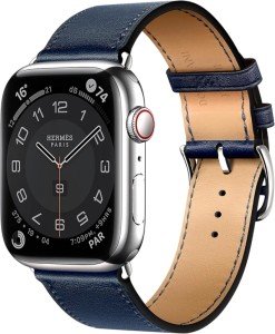 Смарт-часы Apple Watch Series 10 Hermes, 46 мм, браслет Leather Single Tour Etoupe, (Bleu de France | синий) Смарт-часы Apple Watch Series 10 Hermes, 46 мм, браслет Leather Single Tour Etoupe, (Bleu de France | синий)