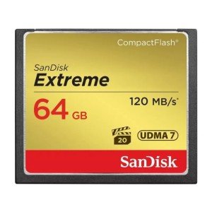 Карта памяти SanDisk 64GB Extreme CompactFlash Memory Card UDMA 7 Speed Up to 120MB/s (SDCFXSB-064G-G46) Карта памяти SanDisk 64GB Extreme CompactFlash Memory Card UDMA 7 Speed Up to 120MB/s (SDCFXSB-064G-G46)