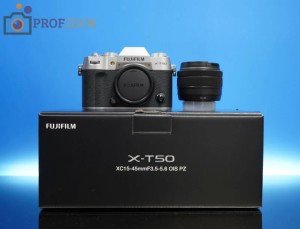 Фотоаппарат Fujifilm X-T50 Silver Kit 15-45mm