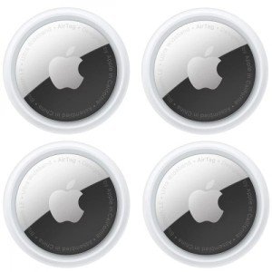 Трекер Apple AirTag 4 шт (MX542AM/A), белый Трекер Apple AirTag 4 шт (MX542AM/A), белый