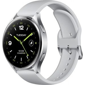 Смарт-часы Xiaomi Watch 2 (BHR8034GL) TPU Strap, Silver/Grey Смарт-часы Xiaomi Watch 2 (BHR8034GL) TPU Strap, Silver/Grey