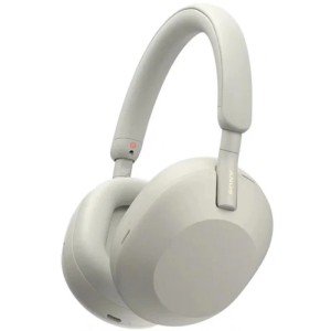 Беспроводные полноразмерные наушники Sony WH-1000XM5, шумоподавление, Серебристый Беспроводные полноразмерные наушники Sony WH-1000XM5, шумоподавление, Серебристый