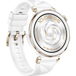 Умные часы HUAWEI Watch GT 5 Pro 42mm RU, белый фторэластомер Умные часы HUAWEI Watch GT 5 Pro 42mm RU, белый фторэластомер