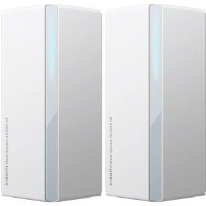 WiFi роутер Xiaomi Mesh System AX3000 NE 2-pack (DVB4464GL) RU, белый WiFi роутер Xiaomi Mesh System AX3000 NE 2-pack (DVB4464GL) RU, белый