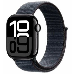 Часы Apple Watch Series 10 42mm Aluminum Case with Ink Sport Loop Jet Black, MWWG3 Часы Apple Watch Series 10 42mm Aluminum Case with Ink Sport Loop Jet Black, MWWG3
