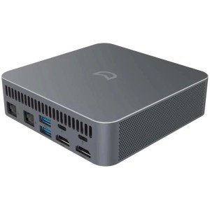 Мини-ПК IRBIS Smartdesk mini PC, Intel Core i5-1235U / 8 ГБ DDR5 / 256 ГБ SSD / Intel Iris Xe Graphics / Windows 11 Pro, серый (ISDC5001PR)