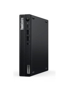 Мини-ПК Lenovo ThinkCentre Tiny M70q-5 slim, Intel Core i7 14700T / 16 ГБ DDR5 / 512 ГБ SSD / Intel UHD Graphics / Без ОС / Клавиатура, мышь, черный (12TD003UUM)
