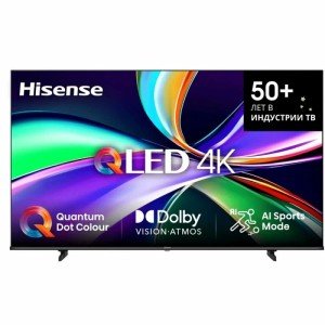 Телевизор Hisense 75E7Q 2025 (Черный, 75") Телевизор Hisense 75E7Q 2025 (Черный, 75")