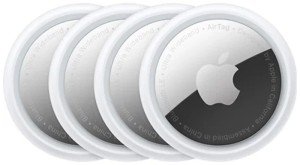 Трекер Apple AirTag модели iPhone и iPod touch с iOS 14.5 или новее; модели iPad с iPadOS 14.5 или новее, 4 шт., белый/серебристый Трекер Apple AirTag модели iPhone и iPod touch с iOS 14.5 или новее; модели iPad с iPadOS 14.5 или новее, 4 шт., белый/серебристый