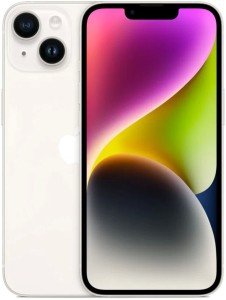 Смартфон Apple iPhone 14 256 ГБ, Dual: nano SIM + eSIM, сияющая звезда Смартфон Apple iPhone 14 256 ГБ, Dual: nano SIM + eSIM, сияющая звезда