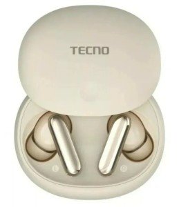 Беспроводные наушники Tecno True 1 (TU01) Creamy White Беспроводные наушники Tecno True 1 (TU01) Creamy White