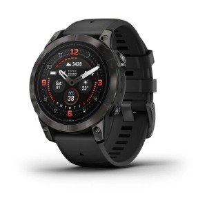 Умные часы Garmin Epix Pro (Gen 2) Sapphire Edition 47 мм, титановый, угольно-серый DLC, черный ремешок Умные часы Garmin Epix Pro (Gen 2) Sapphire Edition 47 мм, титановый, угольно-серый DLC, черный ремешок