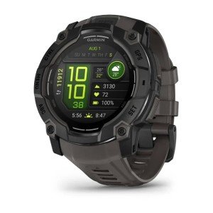 Умные часы Garmin Instinct 3 50mm, AMOLED Black with Charcoal Band Умные часы Garmin Instinct 3 50mm, AMOLED Black with Charcoal Band